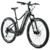 Bicicleta electrica MTB 29 Leader Fox Altar, 9 viteze, 5 trepte de asistare, furca suspensie RST, schimbator viteze Shimano, autonomie maxima 150 km