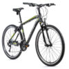 Bicicleta de cross Leader Fox Daft Gent, 24 viteze, roata 28 inch, furca Zoom, frana Tektro