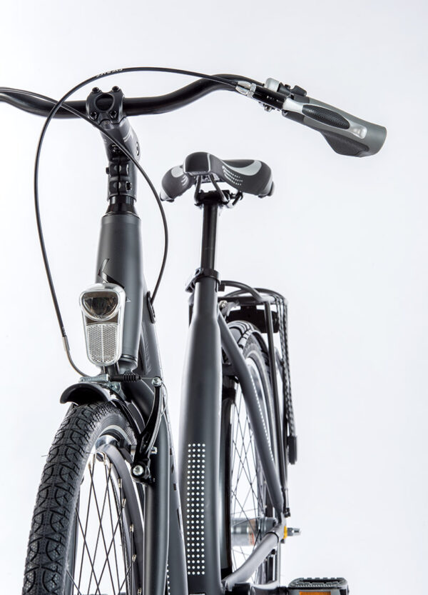 Bicicleta de oras Leader Fox Mary, roata 26 inch, 3 viteze in butuc, frana torpedo, schimbator Shimano Nexus