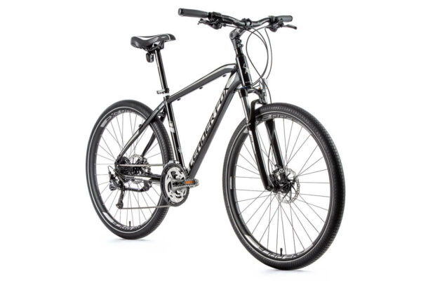 Bicicleta de cross Leader Fox Sumava Gent, 27 viteze, roata 28 inch, furca Zoom hidraulica, frana hidraulica Shimano
